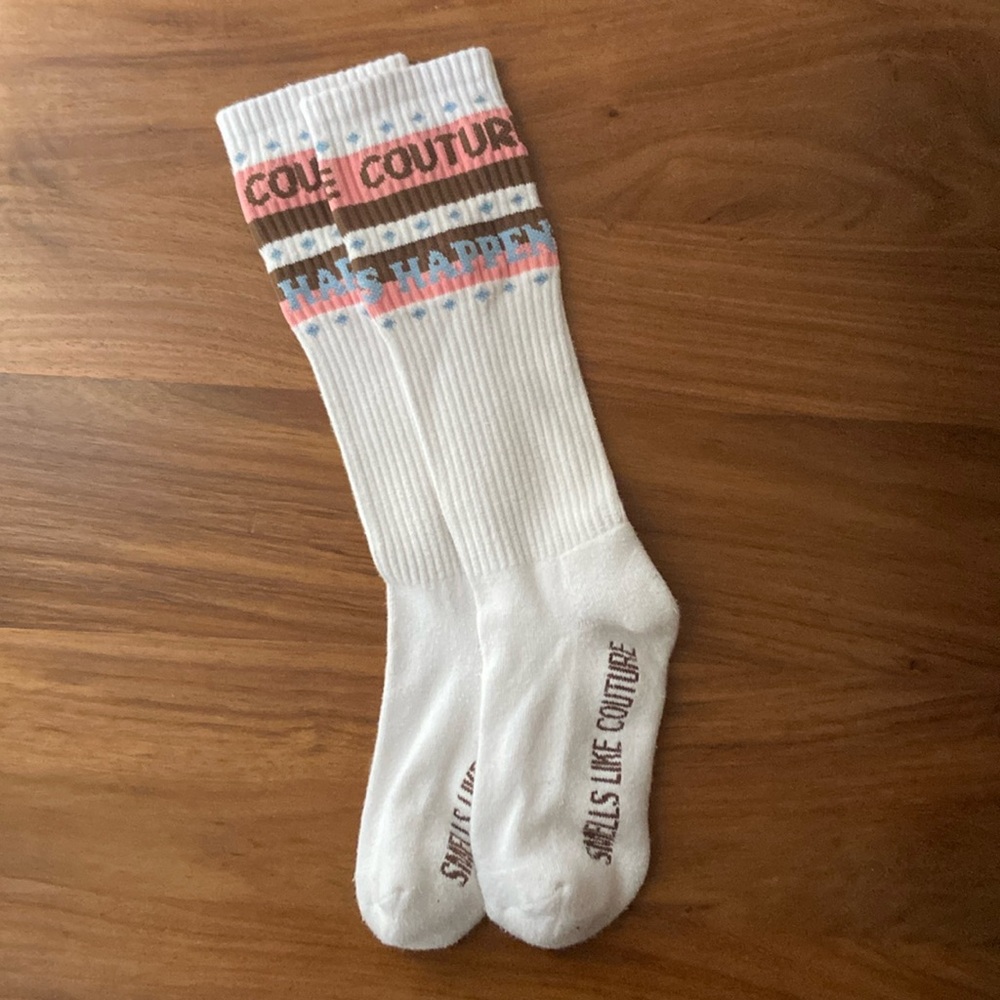 Authentic RARE juicy couture high knee socks y2k
